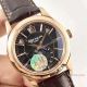 Swiss Patek Philippe 5205G Complications Annual Calendar Watch Black Leather Strap (2)_th.jpg